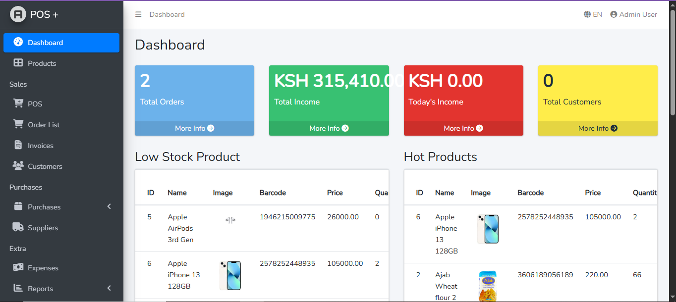 POS Plus — Multi-Branch Point of Sale System - Portfolio by Access Tech Solutions
